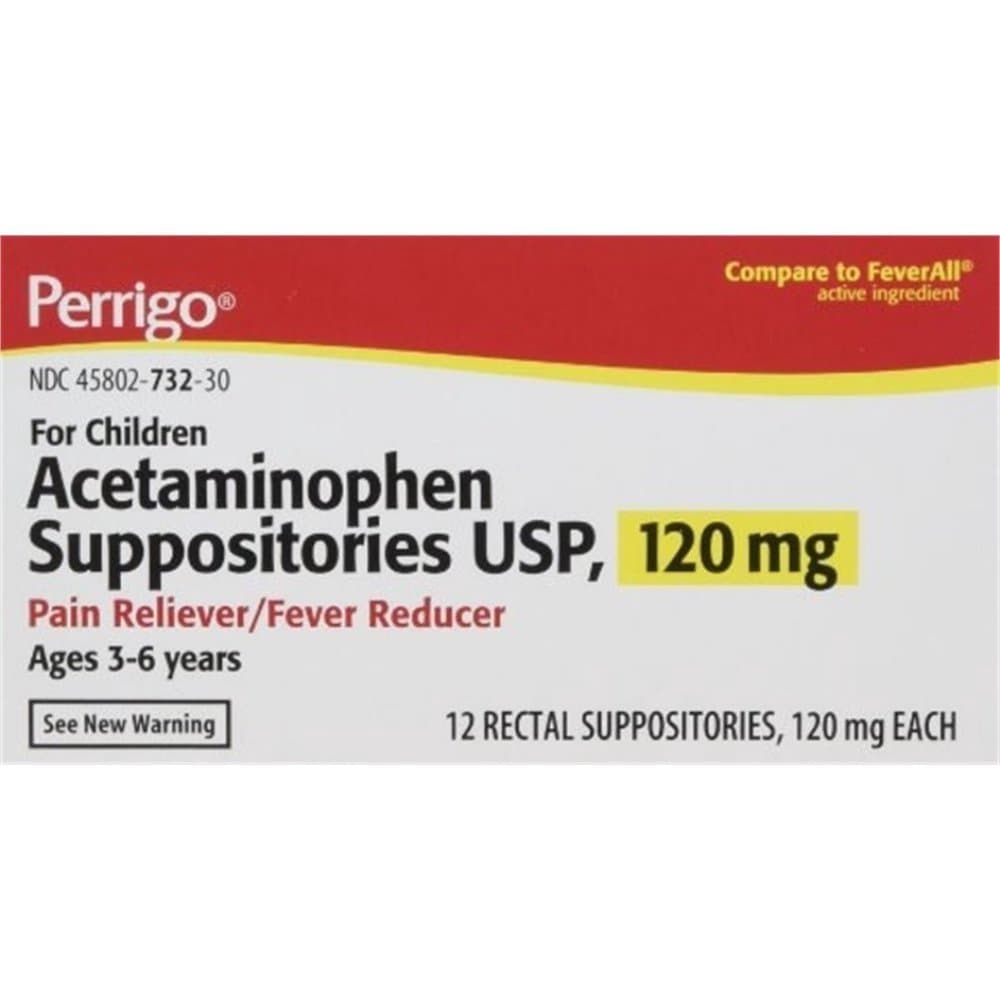 ACETAMIN SUPP 120 MG PED***C-P