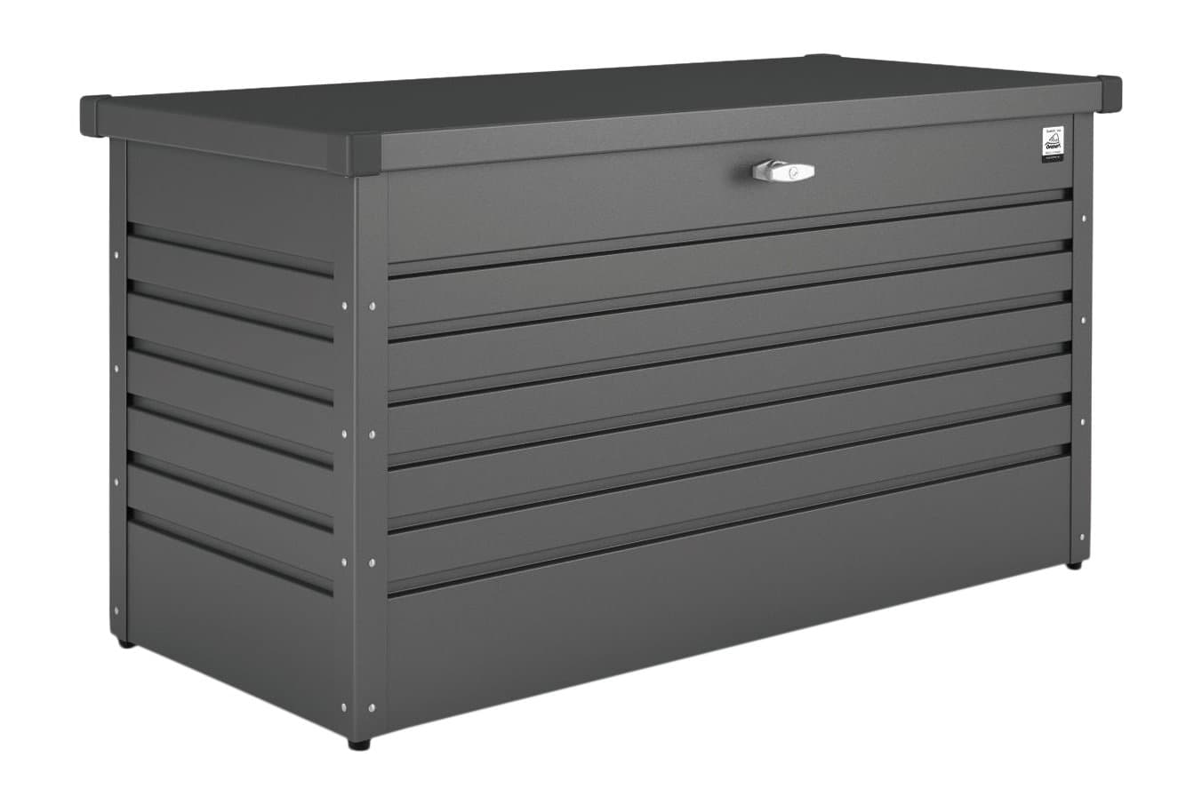 BIOHORT 180 Leisure Time Storage Container Box - Metallic Dark Grey