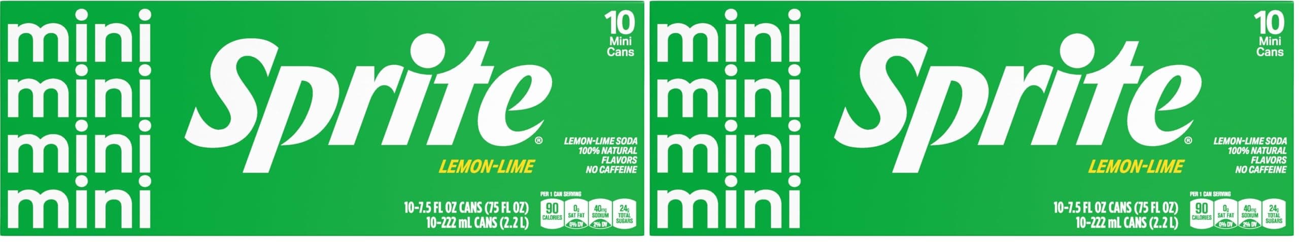 Sprite Can, 7.5 fl oz (Pack of 20)