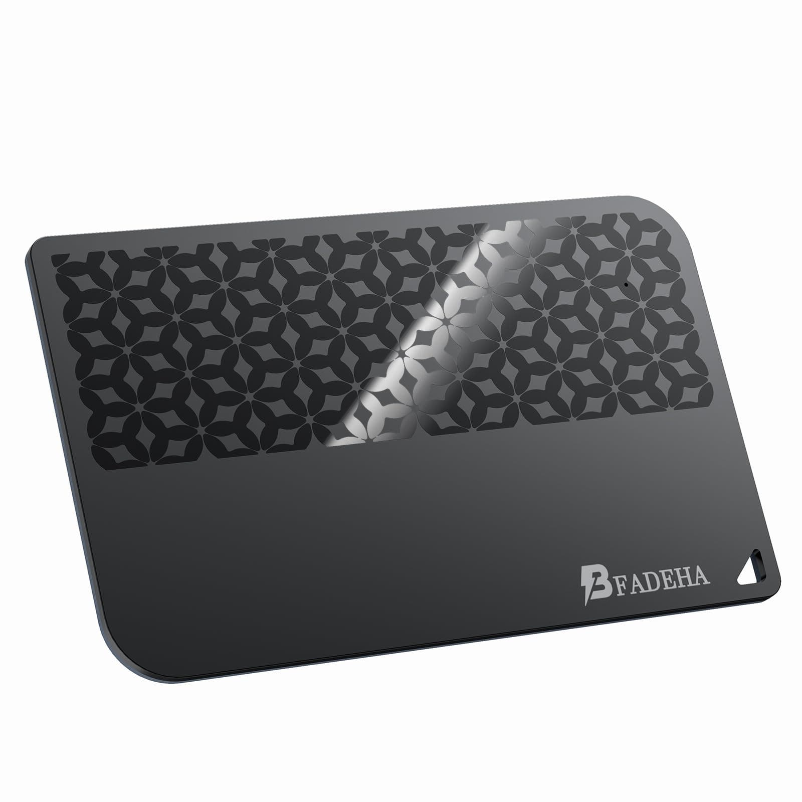 2026 [Apple MFi Certified] (iOS Only) Bluetooth Air Tracker Tag Smart Card for Apple Find My iPhone Wallet GPS Tracker, 5-10 Years Staying Power, Keys Finder and Item Locator for Keys, Bags, Passport