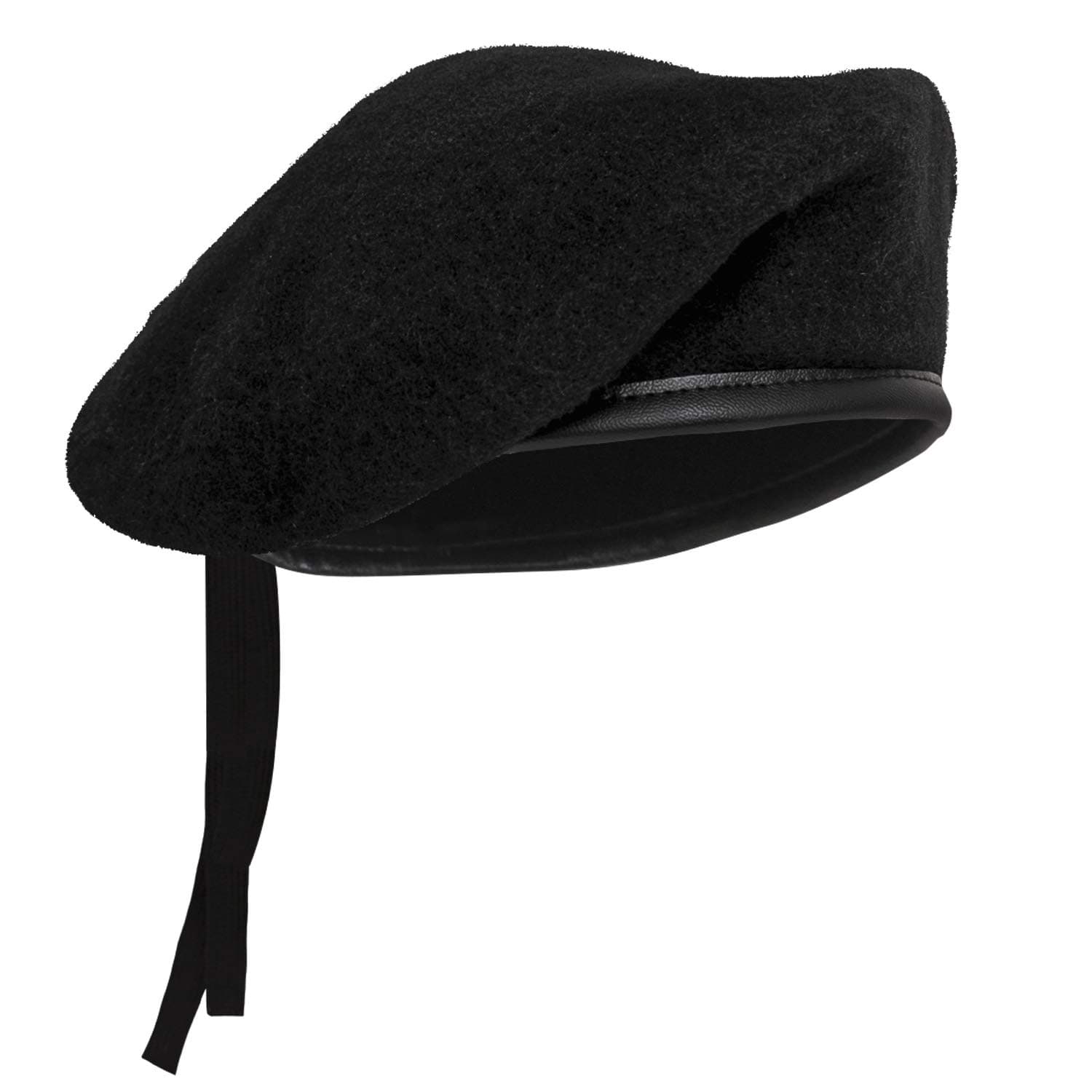 Rothco Gi Type Beret/Wool, Black, Size 7.75