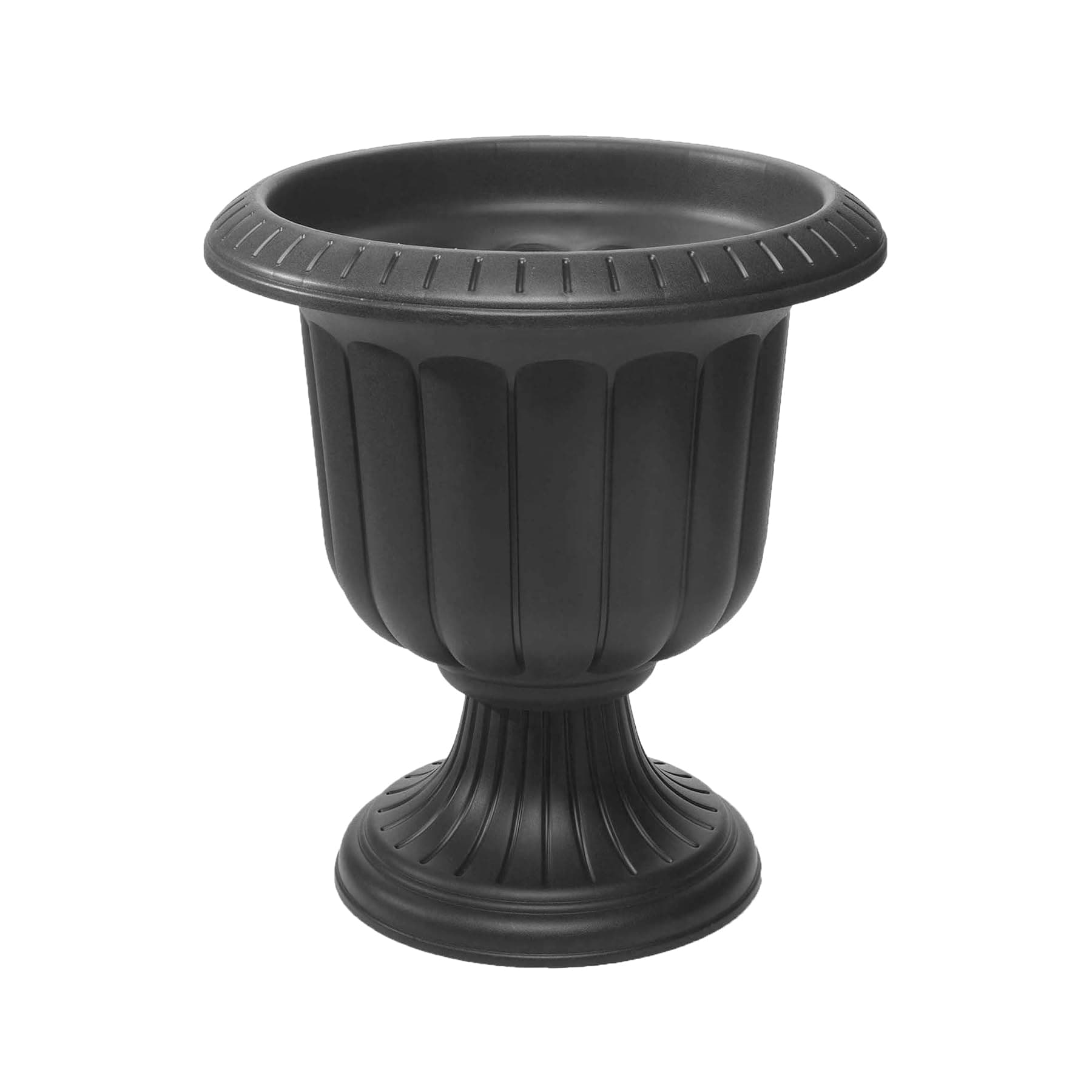 Root & Vessel Classic Urn, Black, 19-Inch