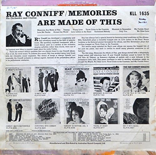 Memories Are Made Of This