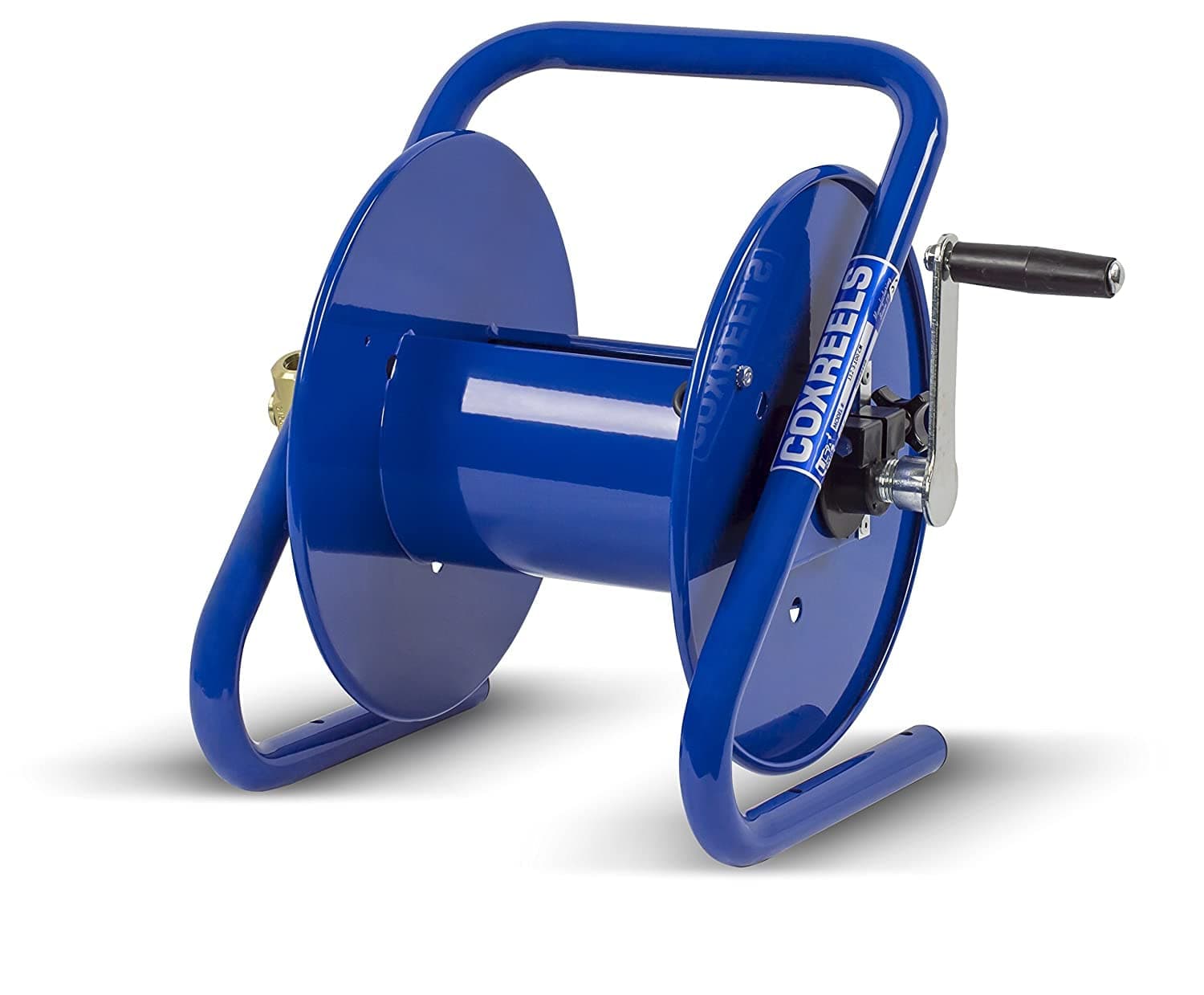 Coxreels Caddy-Mount Hose Reel - Model 112-3-100-CM - ⅜ ID - 100 Inch Length - Hose Not Included - Blue