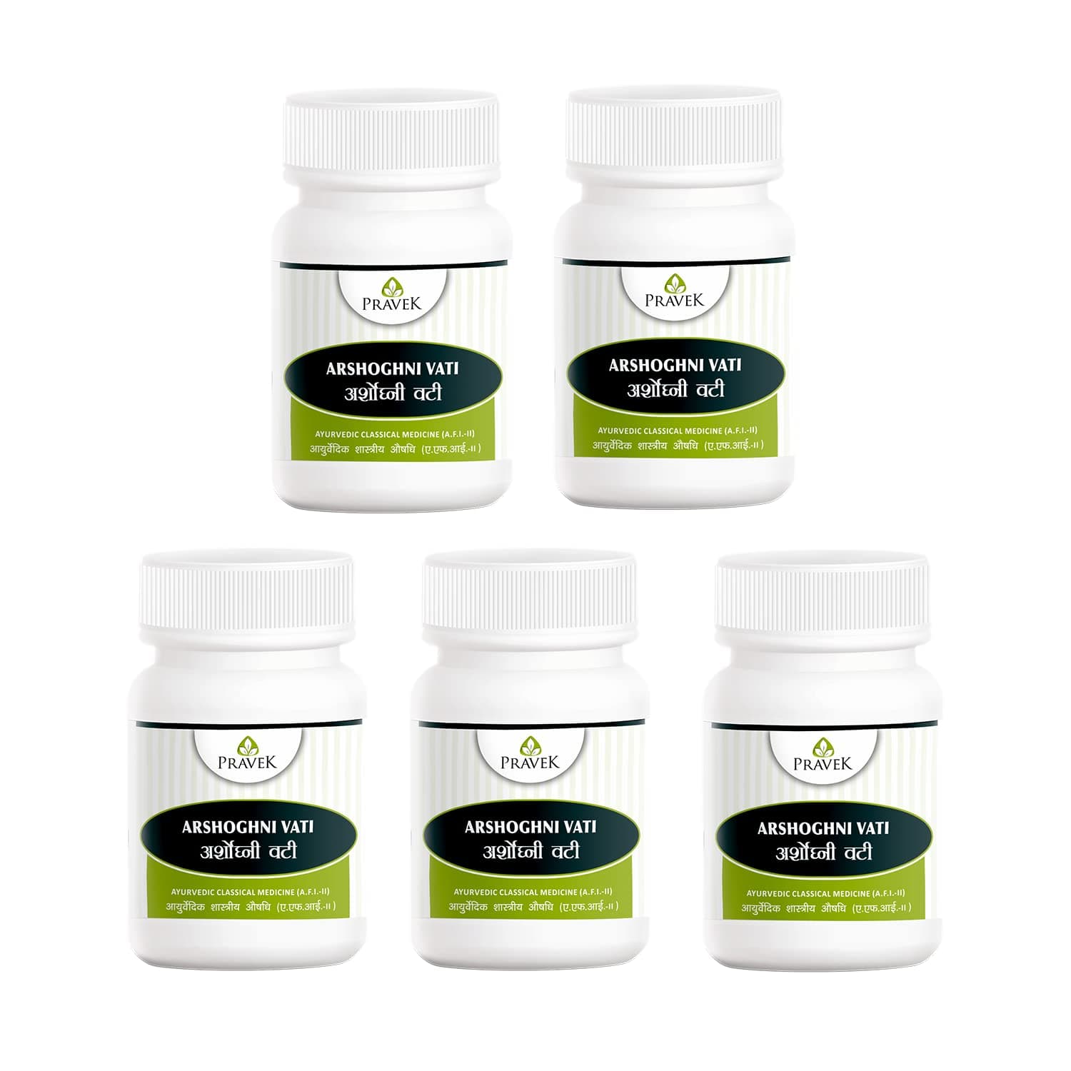 - Arshoghni Vati 40 Tablets (Pack Of 5)