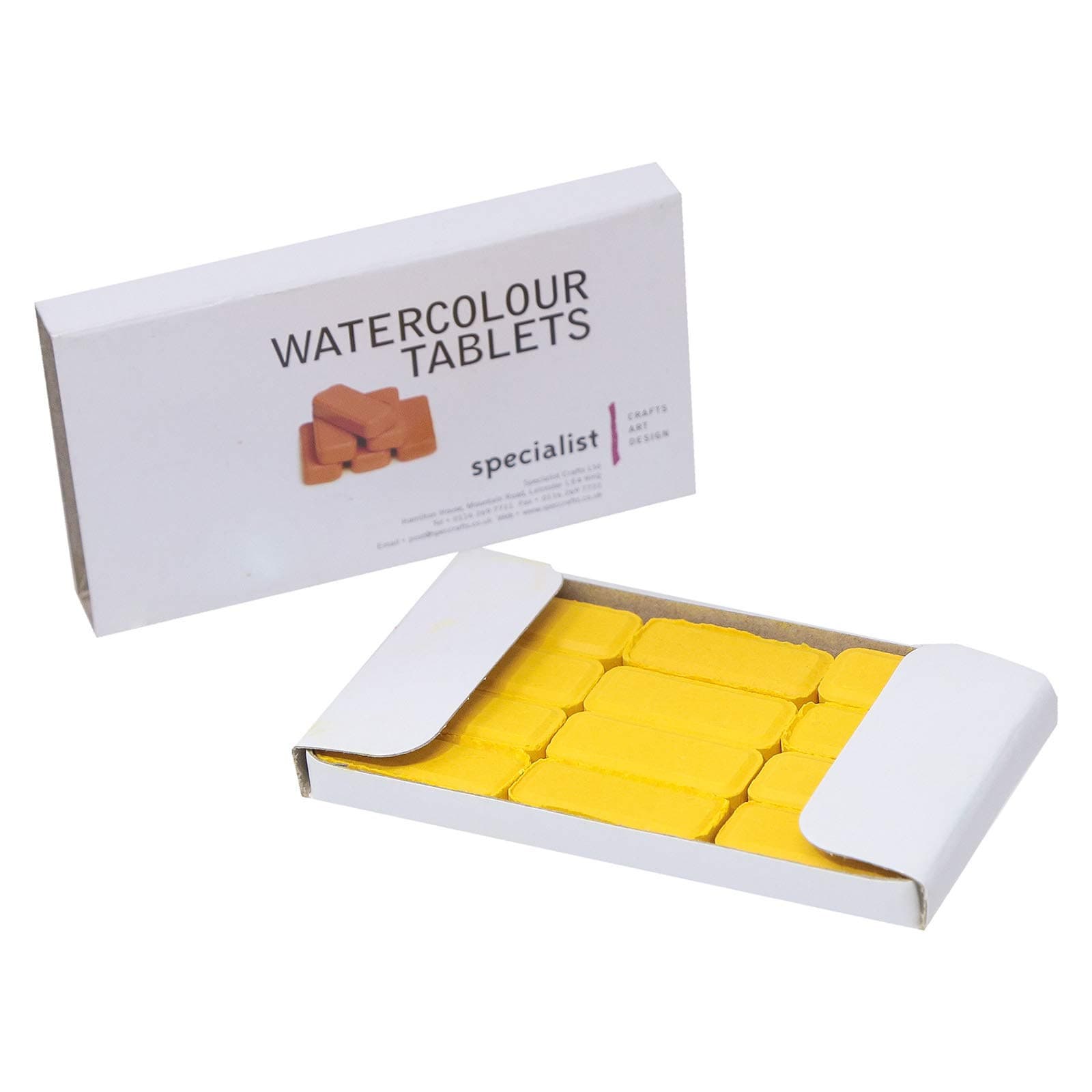 Watercolour Tablets Pack of 12 Gamboge