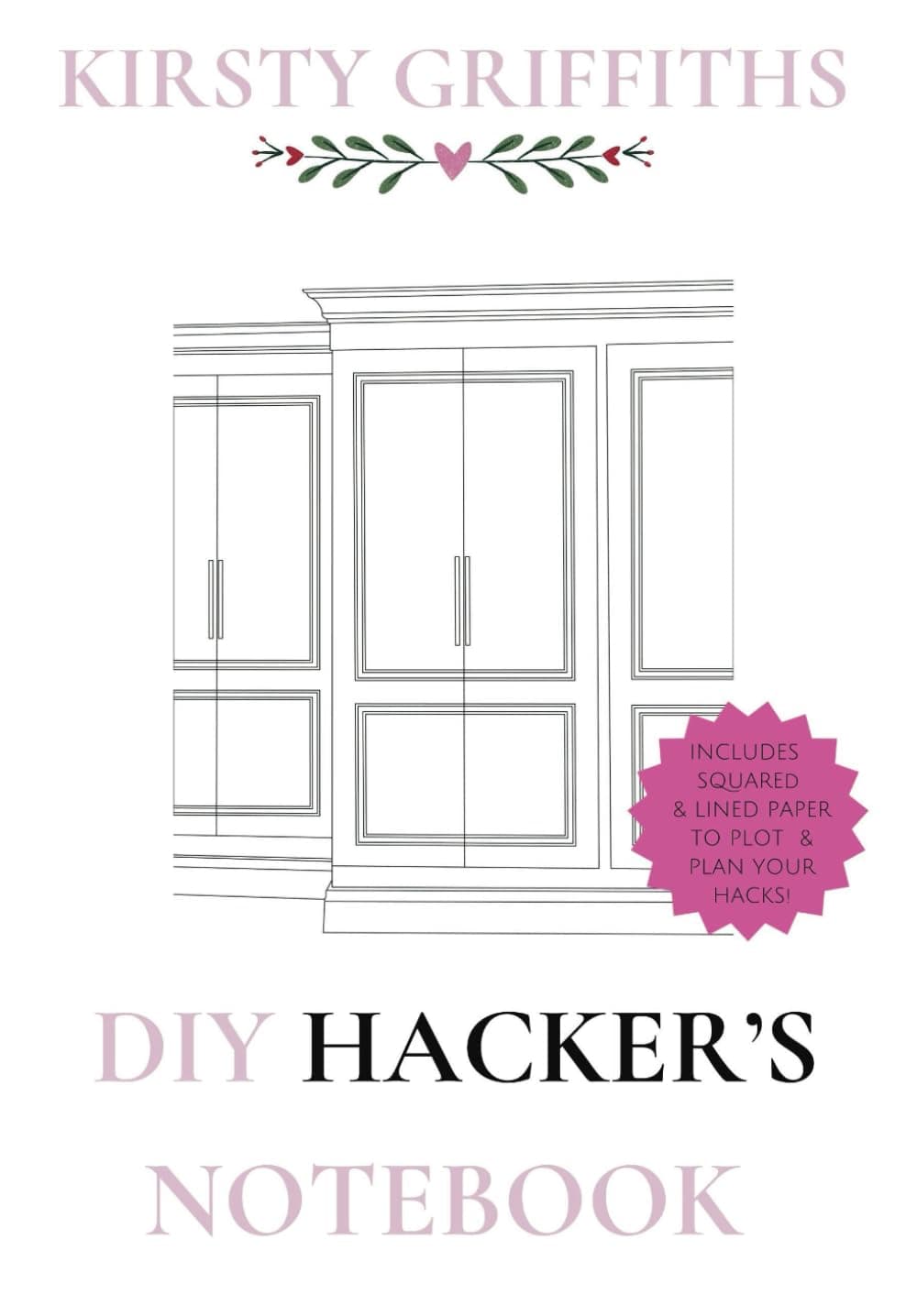 The DIY Hacker's Notebook: DIY Project Planner - Do It Yourself Notebook / Squared Paper Journal - DIY Gifts For Men, Women - DIY Project Book - Home ... - Plan Ideas, Tools, Cost & Sketch Designs