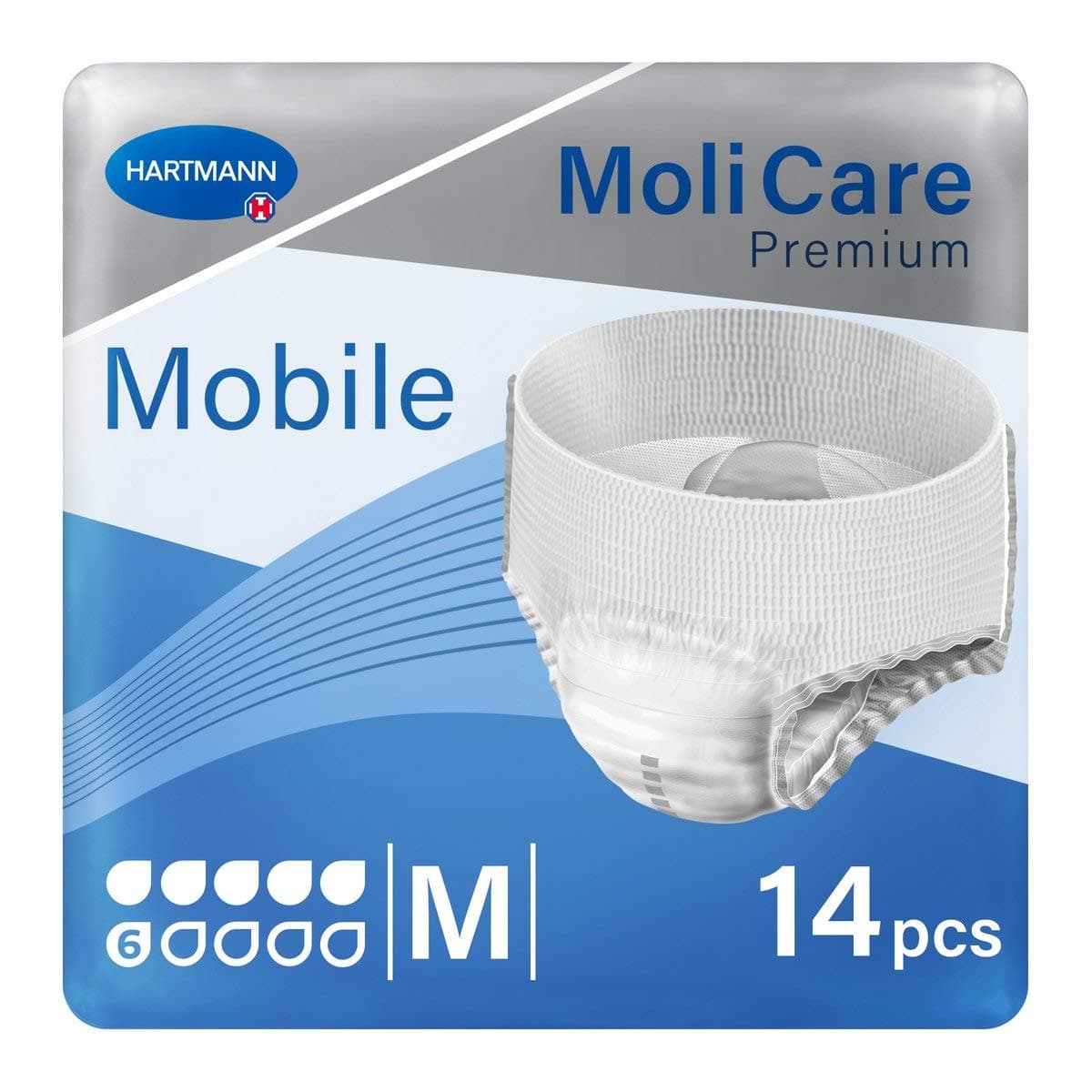 Medium Mobile Molicare - 805ml - Pack of 14