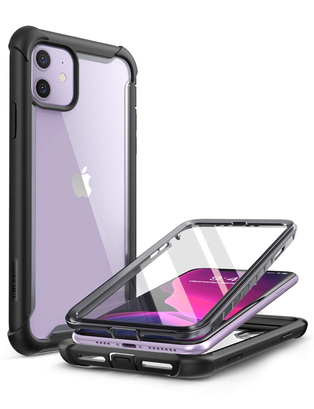 i-Blason Ares Series Protective Case for Apple iPhone 11 6.1-Inch (2019), Black