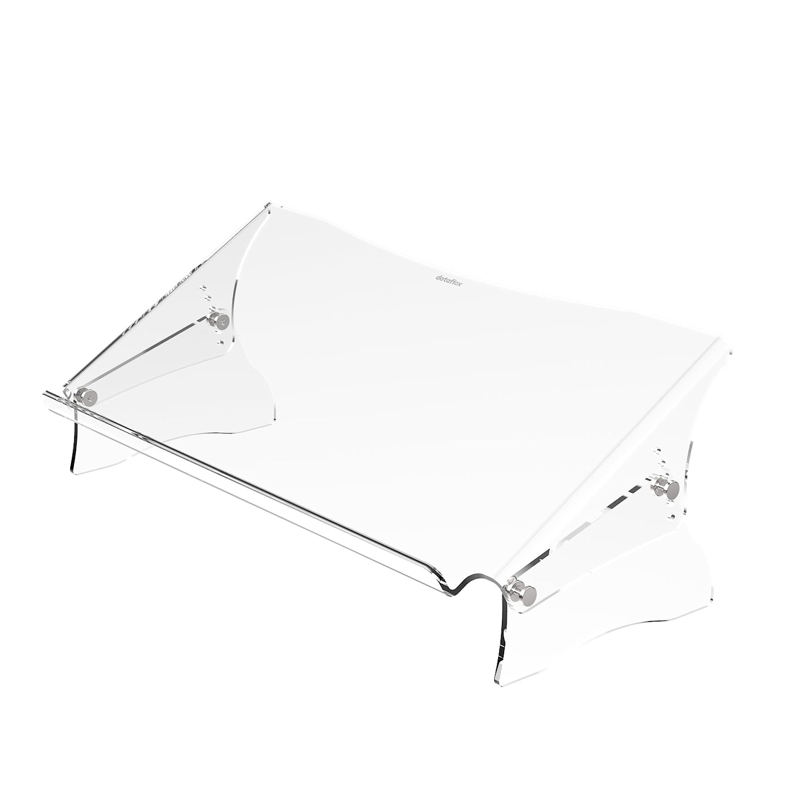 Dataflex Addit ErgoDoc Document Holder - Adjustable 410 - Clear Acrylic