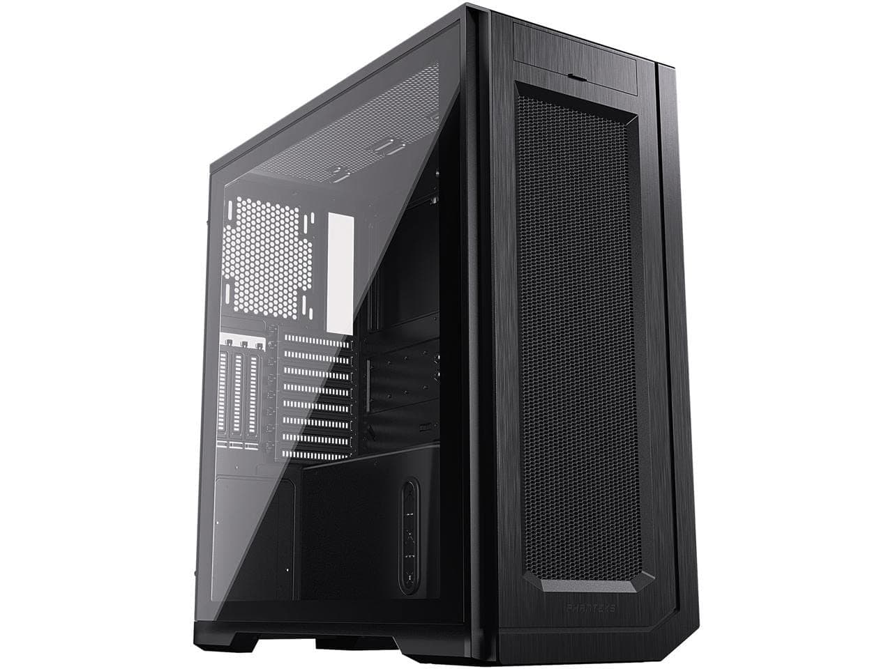 Enthoo Pro II Full Tower Case with High-Performance Fabric, Dual-CPU Support, and D-RGB Lighting - Black