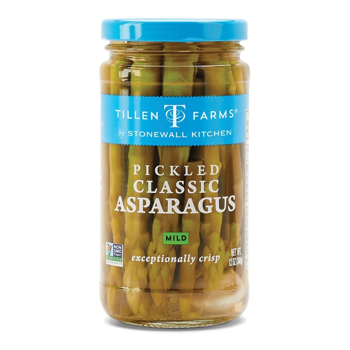 Tillen Farms Mild Pickled Asparagus, 12 oz