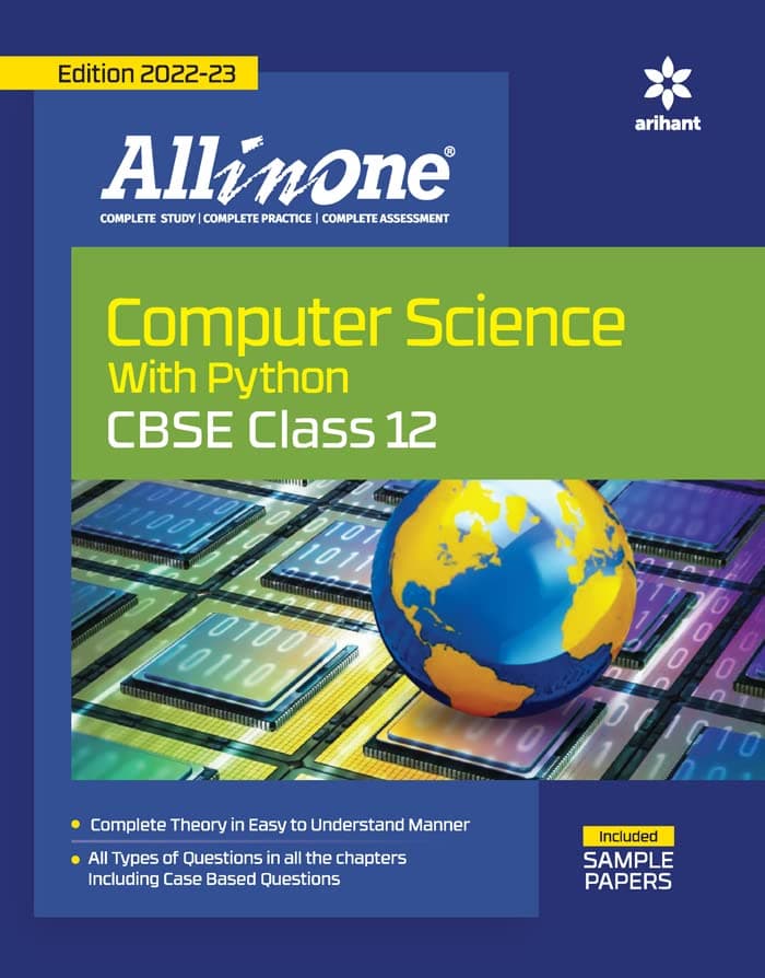 CBSE All In One Computer Science with Python Class 12 2022-23 Edition (Old Edition)