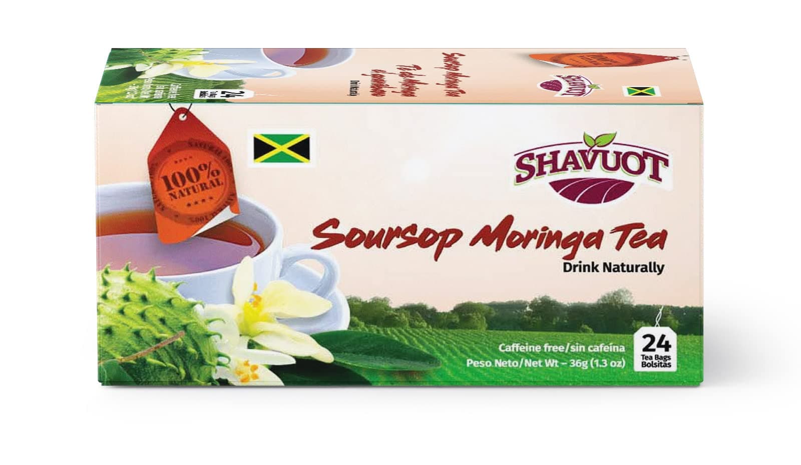 Shavuot Soursop Moringa Tea