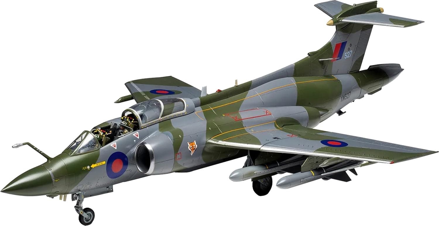 Airfix Model Set - A12014 Blackburn Buccaneer S.2B Model Building Kit - Plastic Plane Kits for Adults & Children 8+, Set Includes Sprues & Decals - 1:48 Scale, un-Painted