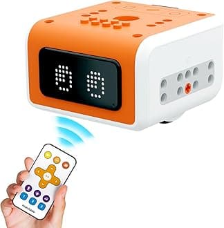 MatatalabVinciBot Coding Robot for Kids 8-12 - Programmable AI Smart Robot with Scratch Python Wi-Fi IoT & Remote Controller - STEM Educational Toy Gift for Boys & Girls
