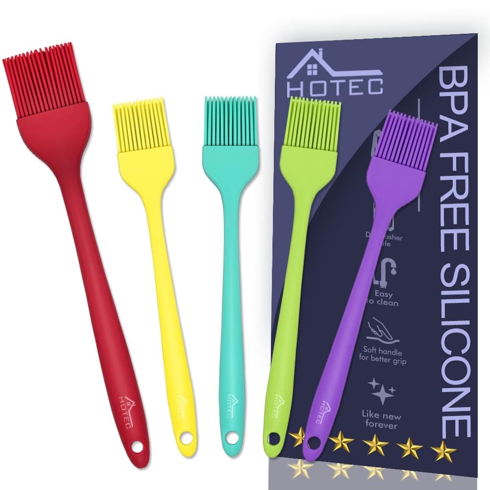 Hotec Silicone Basting Oil Brushes