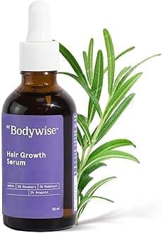 Rosemary Hair Serum | 3% Redensyl, 2% Aminexil, 2% Anagain | Thicker & Stronger Hair | Prevents Hair Fall & Stimulates Follicles | Unisex, All Hair Types | 30ml