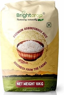 Organics Food Market Gobindobhog Rice (10Kg Pack)