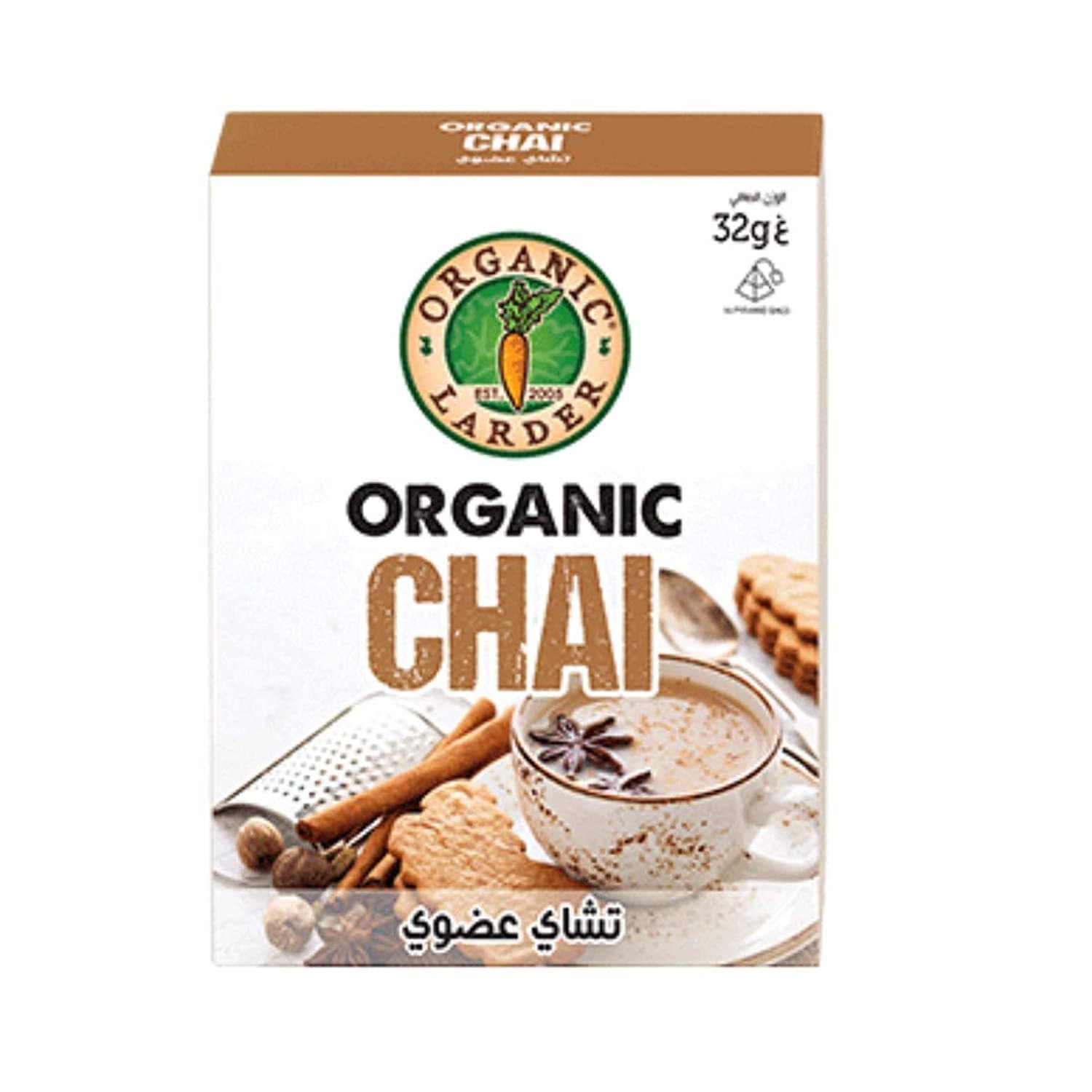 Organic Larder Chai Tea (32g)