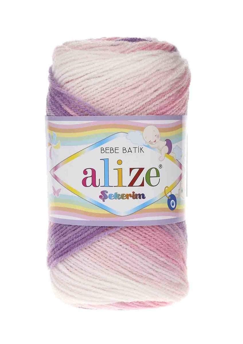Alize Bebe Batik Sekerim 100grm DK Shade 2135