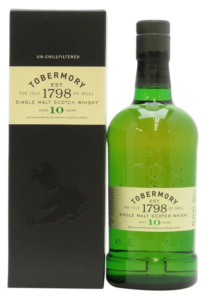 Tobermory 10 Year Old Whisky 70 cl