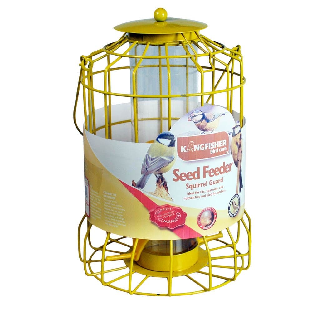 Natures Market BF007S Seed Feeder with Squirrel Guard