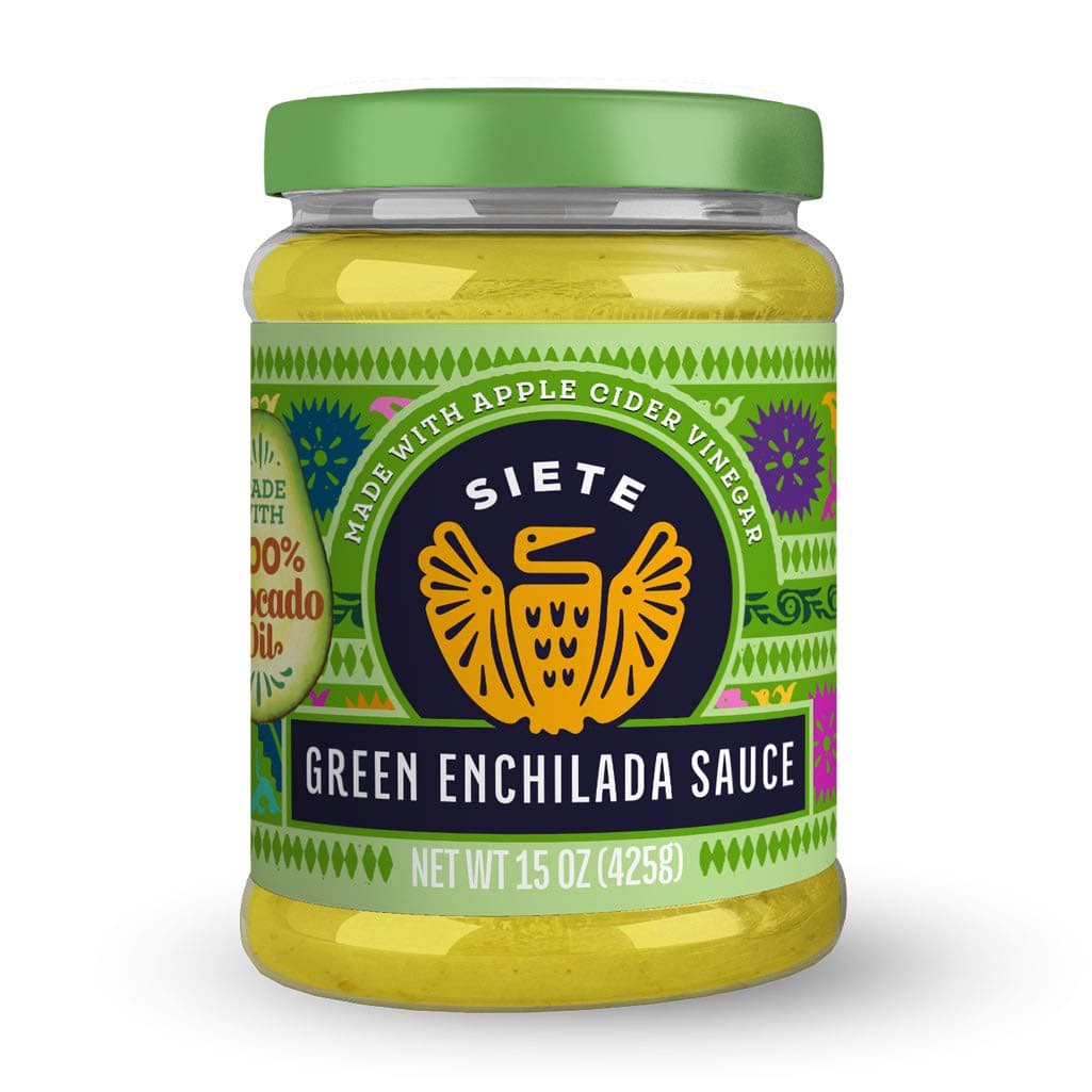 Siete Sauce Enchilada Green 15 OZ