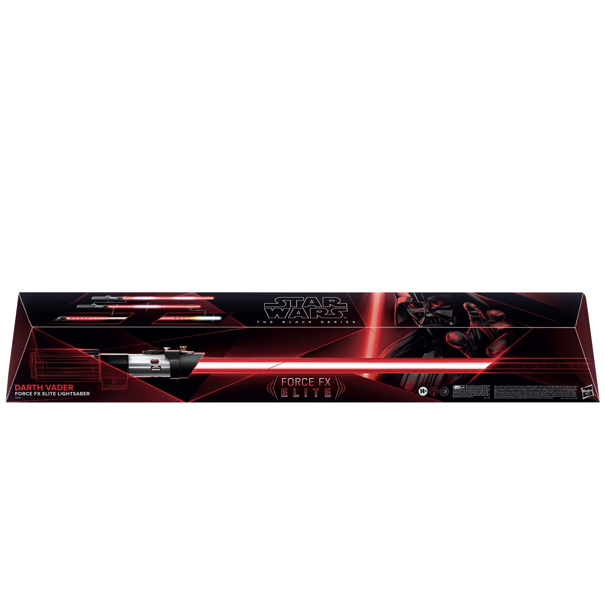 STAR WARS The Black Series Darth Vader Force FX Elite Lightsaber with Advanced LED and Sound Effects, Adult Collectible Roleplay Item