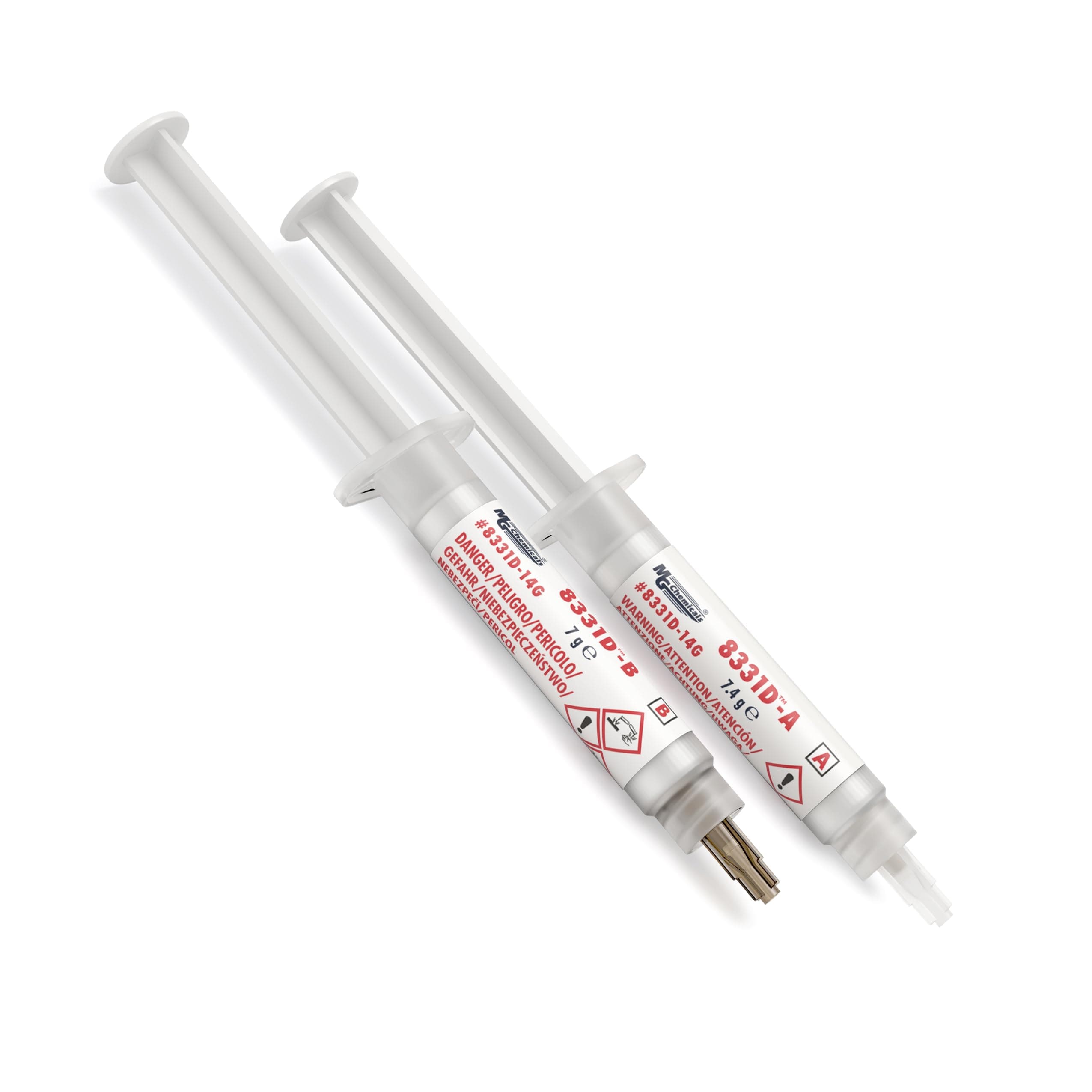 8331D Silver Conductive Epoxy Adhesive, High Conductivity, 20 min Working time, 2-Part, 14 Gram Kit