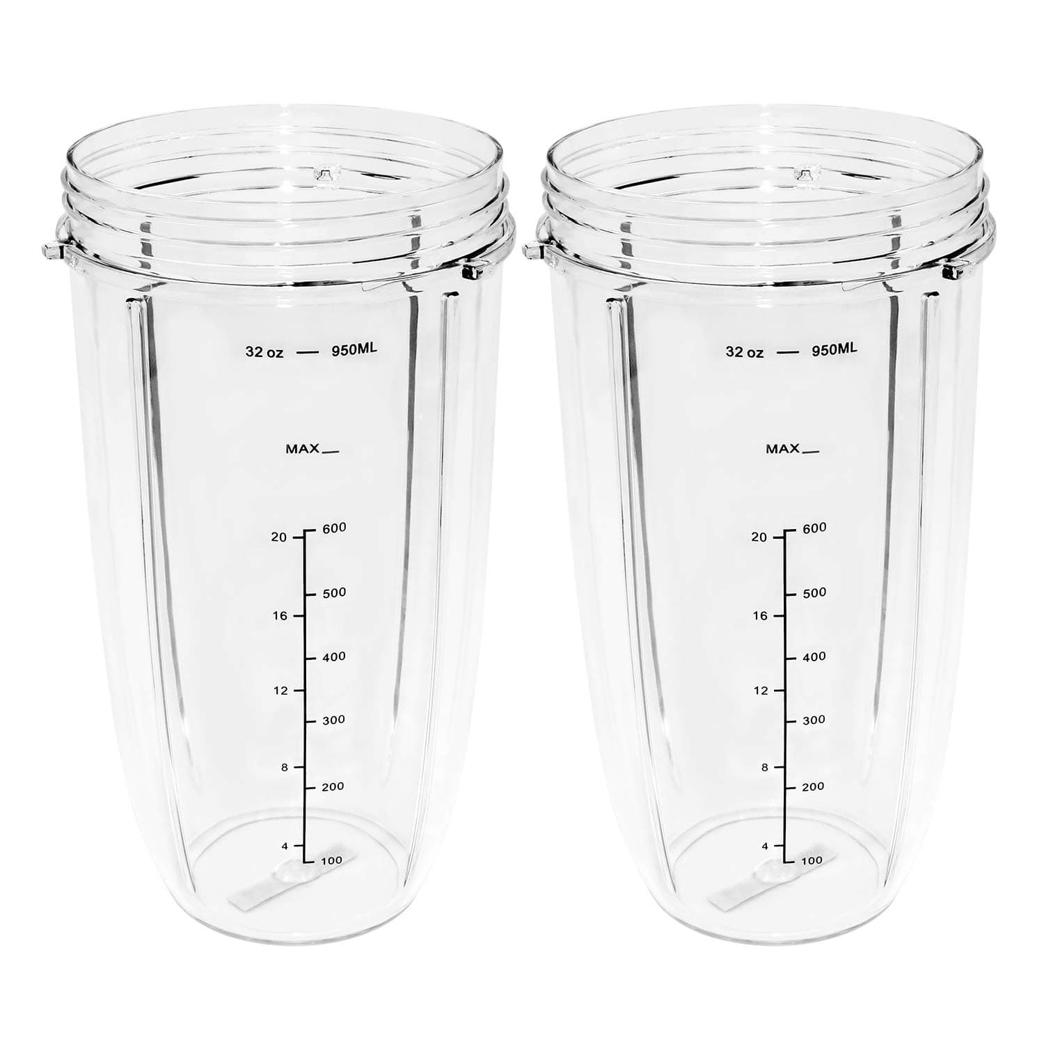 Blender Replacement Cups, Premium Colossal 32 Oz Cups Compatible with Nutribullet 600w & Pro 900 Series Pack of 2 …