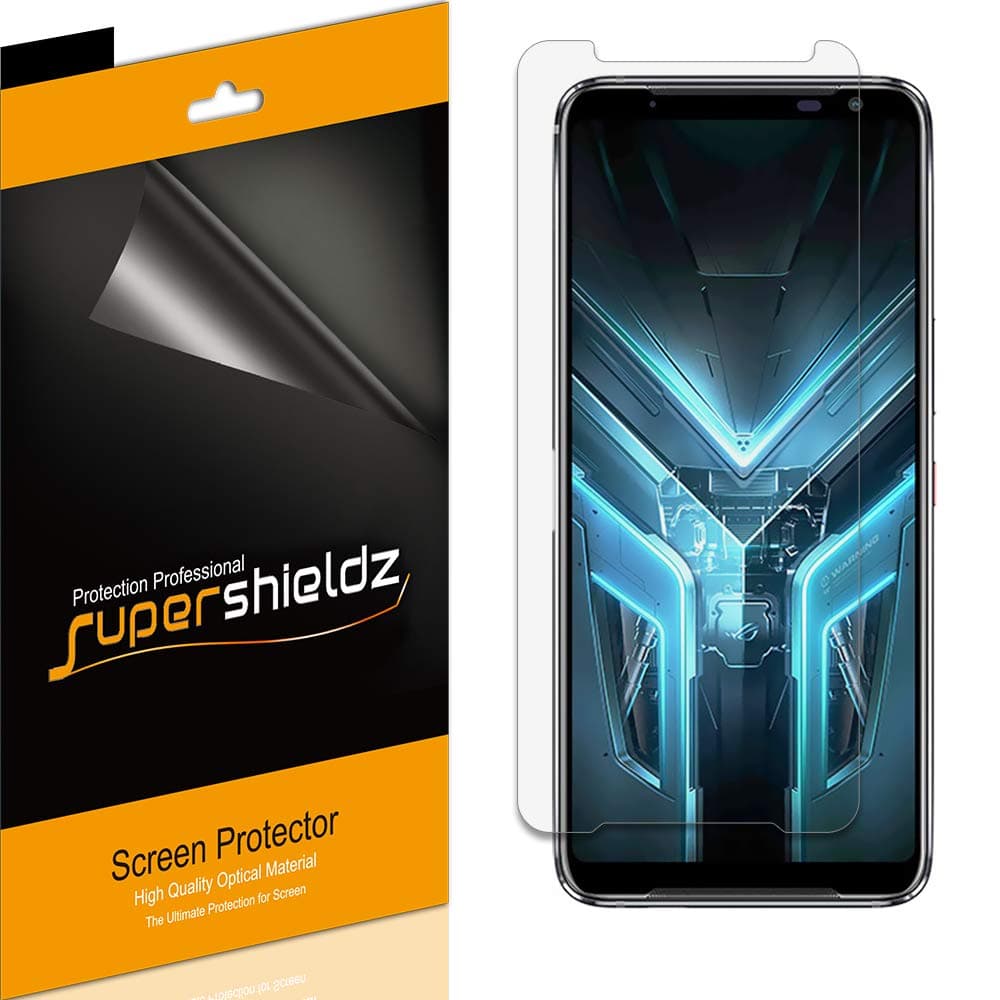 Supershieldz (6 Pack) Designed for Asus (ROG Phone 3) Screen Protector, Anti Glare and Anti Fingerprint (Matte) Shield