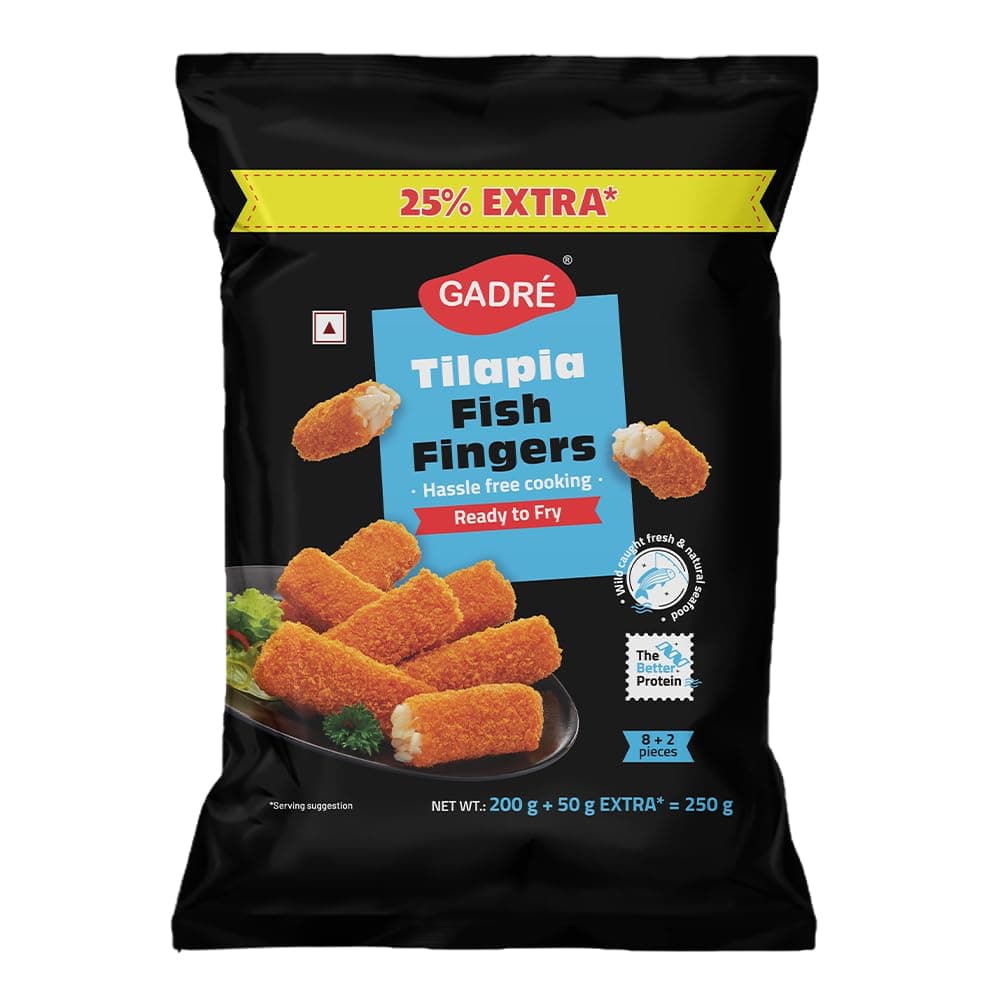 Gadre Tilapia Fish Fingers, 250g