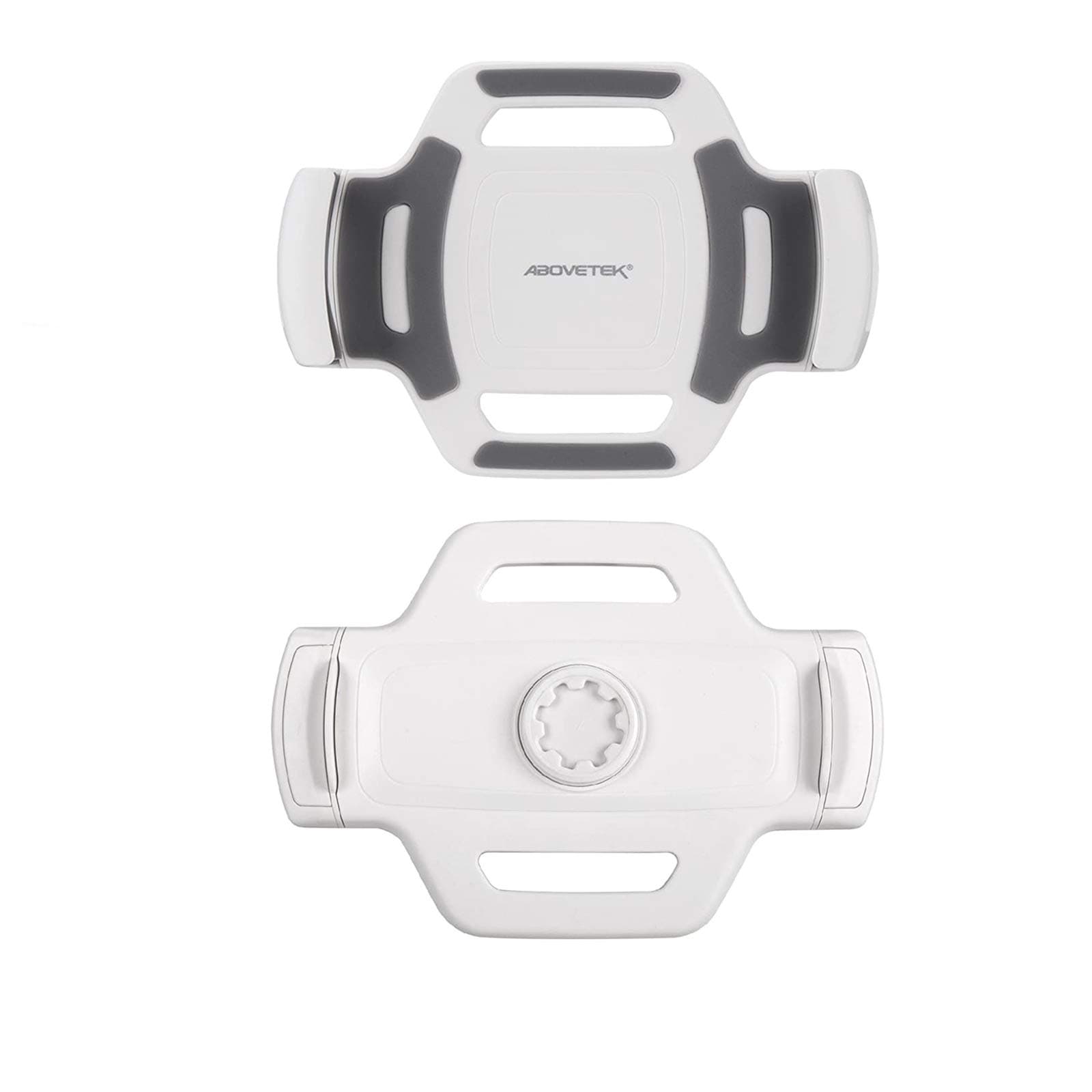 AboveTEK Bracket Tablet Holder for 5.5-13.5" Tablet & Phone (Holder Only), to Be Paired with Compatible Tablet Stand as Swivel Folding Clamp Mount for Kitchen Office Desk POS Kiosk Reception