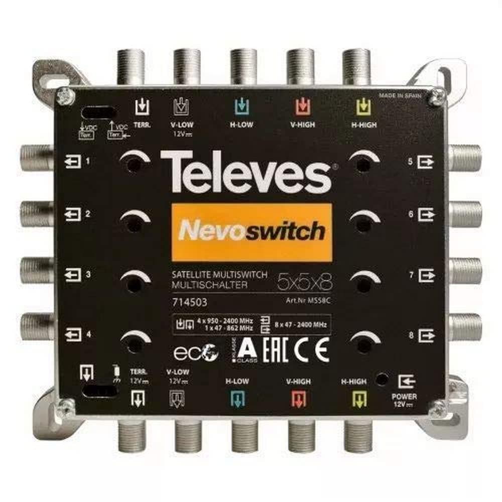 Televes MS 58 C Nevo 5/8 Multischalter