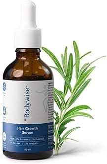 Rosemary Hair Serum | With 3% Redensyl & 2% Anagain | For Thicker & Stronger Hair | Prevents Hair Fall & Stimulates Follicles | For All Hair Types | 50ml