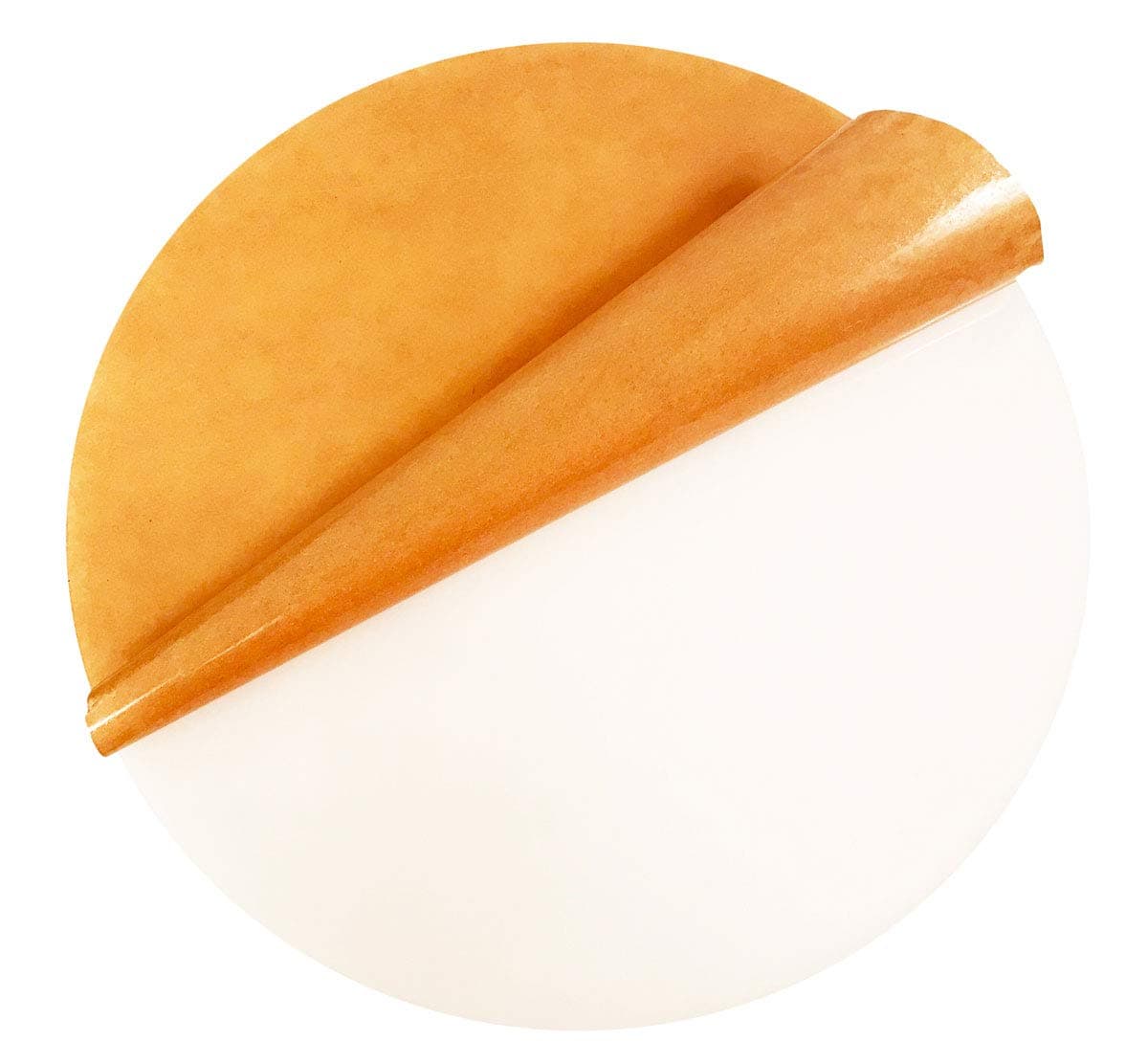 AcrylicBlank Glossy White Acrylic Circle Disc Round Blank, Set of 2 Pieces (8.5" Diameter, 1/16" Thick Glossy White)