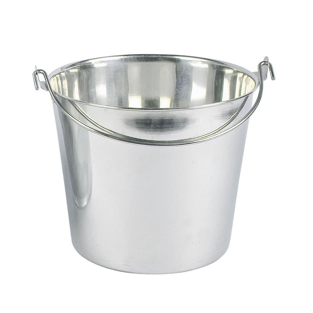 Karl Kruger Bucket, Silver, 9 Litre.
