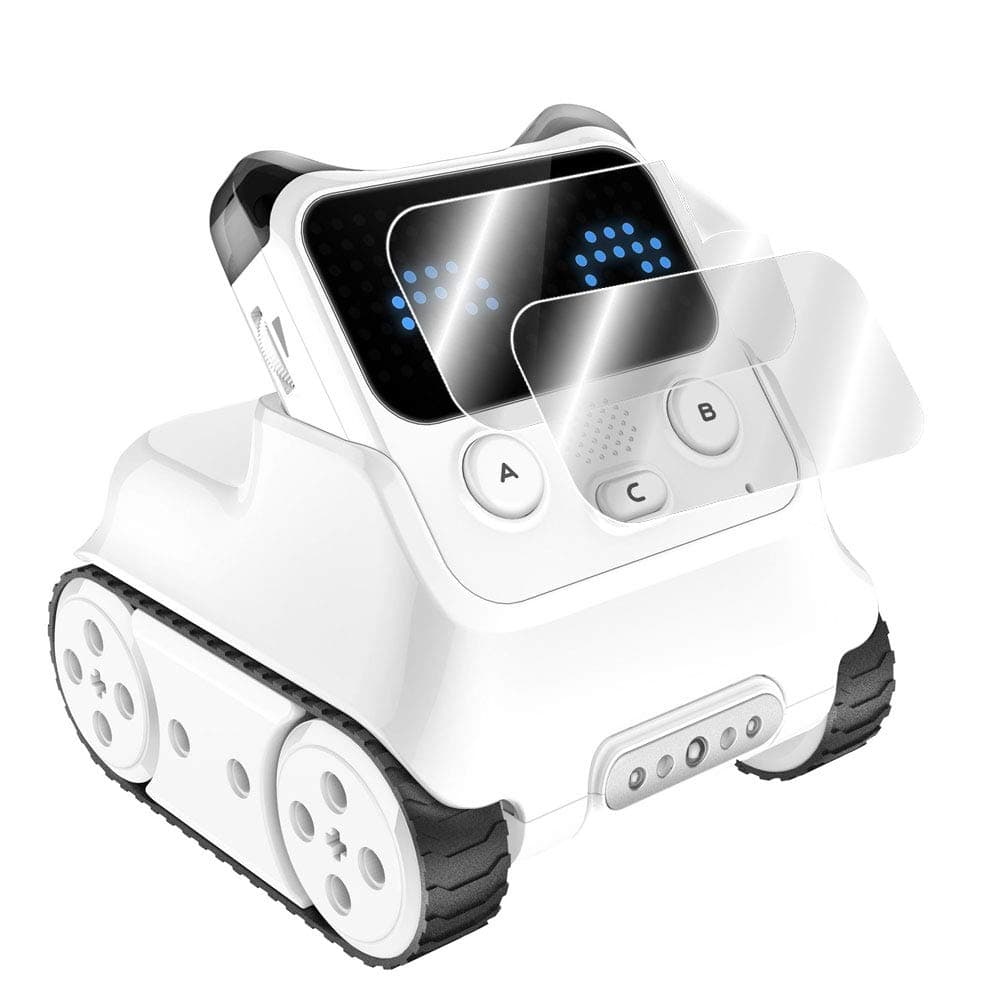 IPG for Makeblock Codey Rocky Robot Face Screen Protector Excellent Protector (2X) from Unexpected Attacks of Kids and Pets. Best Protection Against Scratches