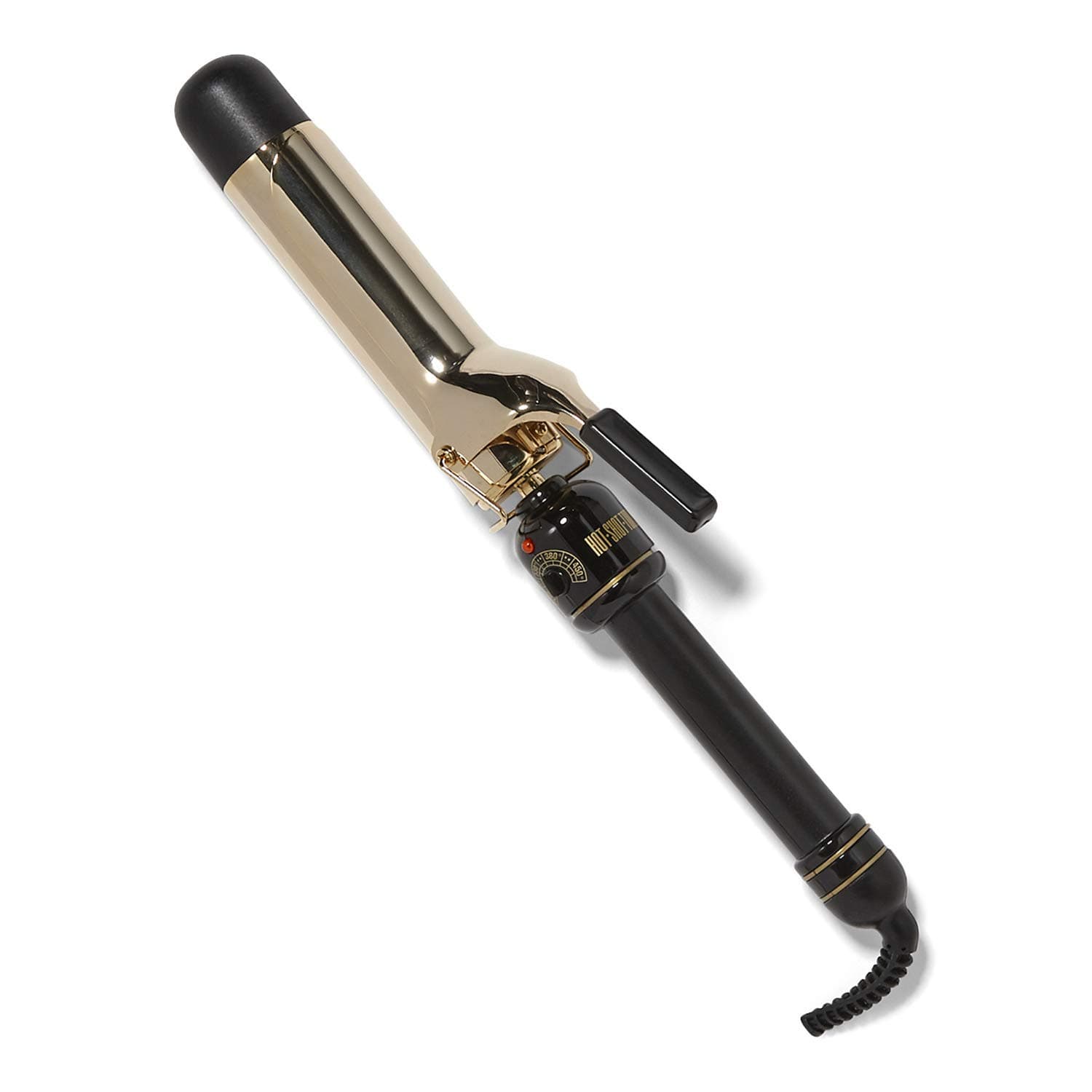 Hot Shot Tools Gold Series Spring Curling Iron, 1 1/2 Inch