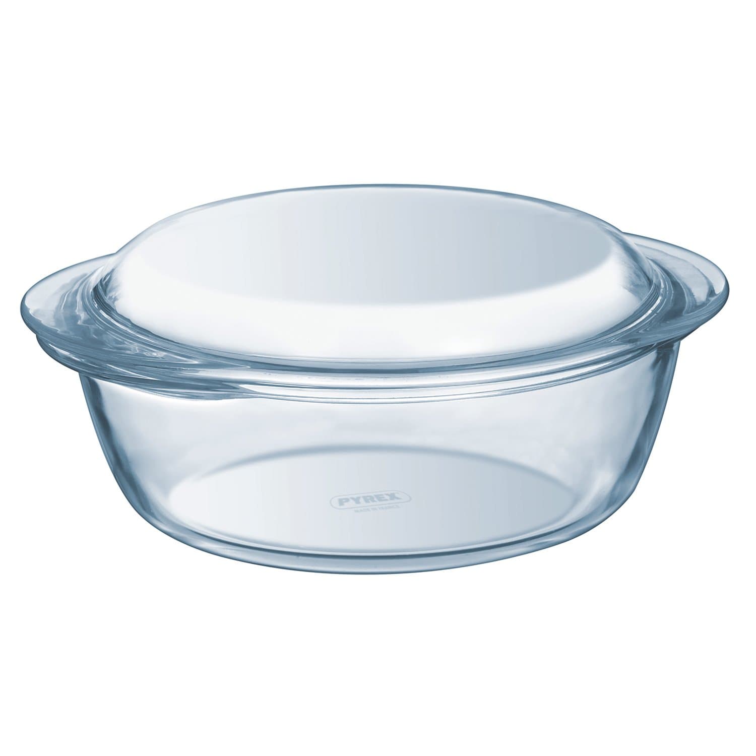 Pyrex Essential Casserole Round 2.1L - Durable Borosilicate Glass for Versatile Cooking and Serving