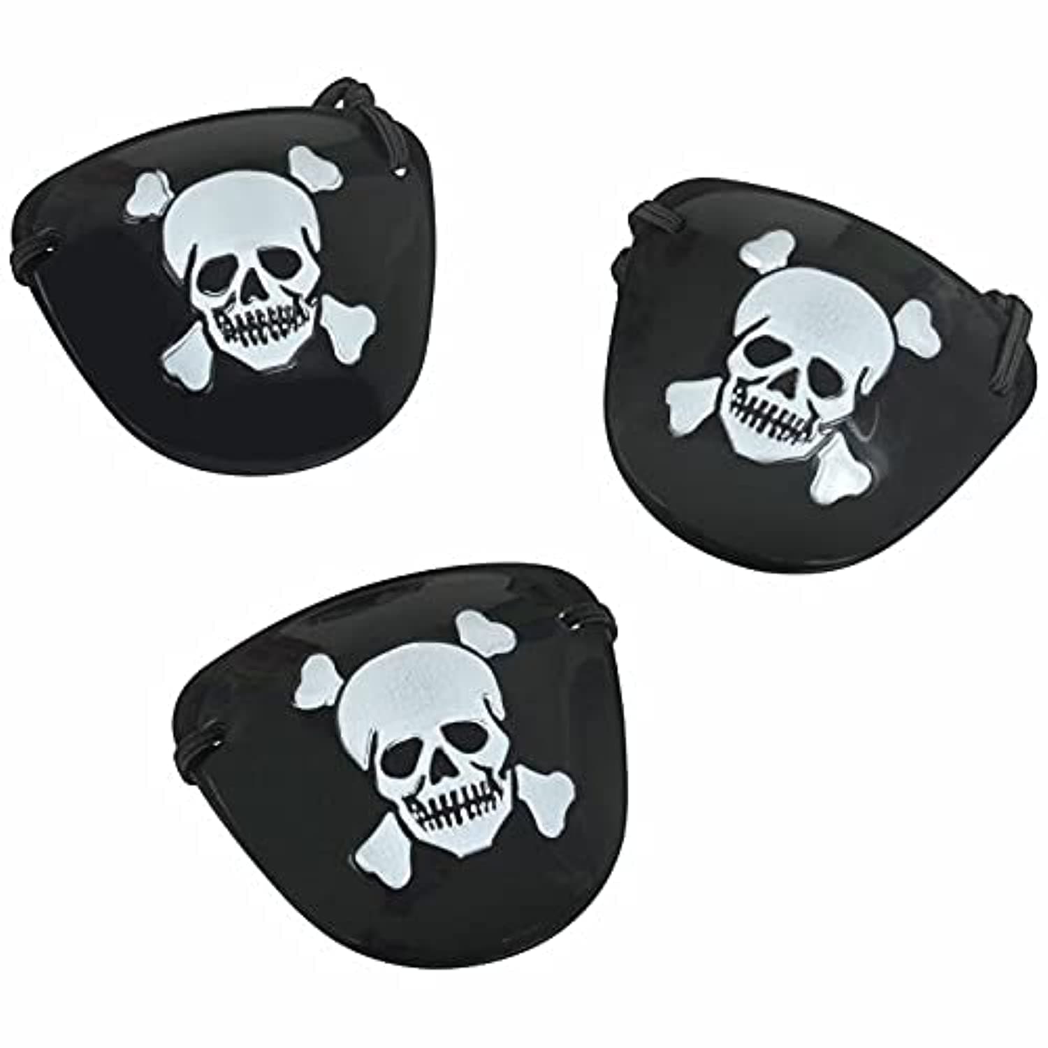 amscan Pirate Eye Patch Favors, 12Pcs