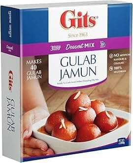 Gits Instant Gulab Jamun Dessert Mix, 200g - India