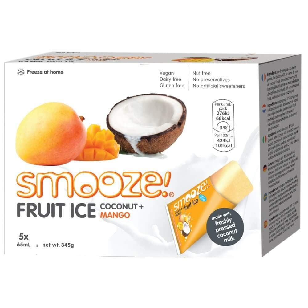 Smooze - Fruit Ice - Coconut & Mango - 345g