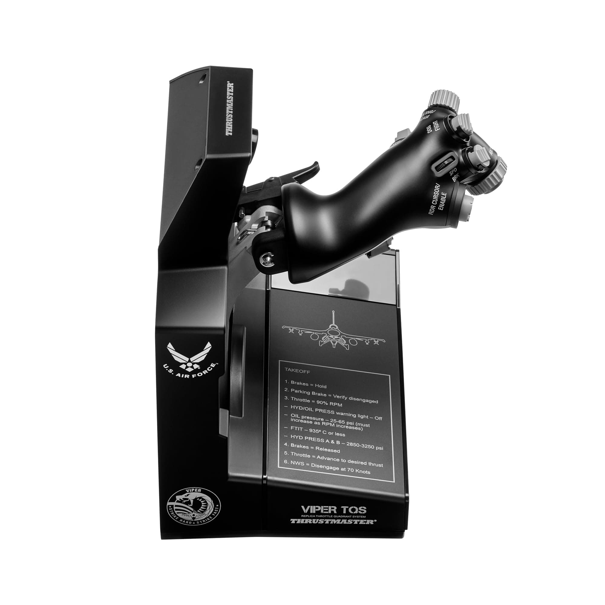 Thrustmaster Viper TQS - High-Precision Throttle Quadrant System for Flight Simulation on PC