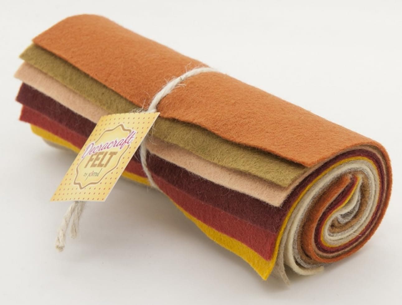 Minerva Wool Felt Fabric Packs Wool, Viscose Mix 6 - per Pack