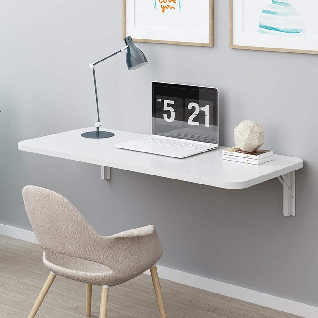ZLYMYWall-mounted Desktop Computer Desk/Wall-foldable Desk/Kitchen Wall-hung Dining Table/Simple Modern Bedroom Hanging Mini Computer Desk/Hanging Wall-narrow Desk Board