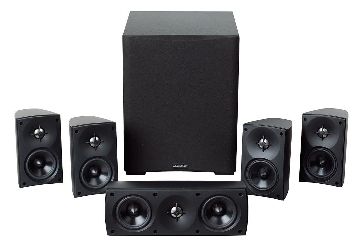 Martin Logan - MLT-1 - 5.1 Speaker System - Black