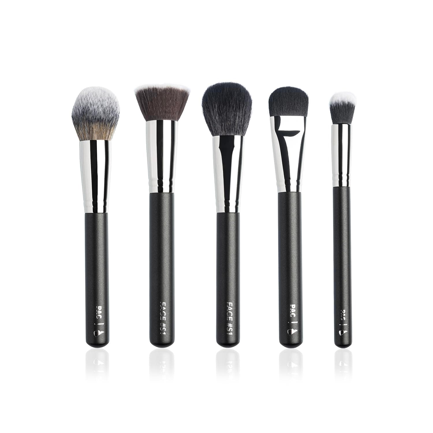 Face Series Makeup Brushes, Set Of 5