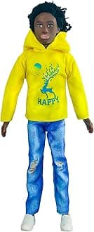 Stylish Fashions Girls Doll Toys, The Ultimate Fashionista Doll for Trendy Kids, 11.5 Inch Fashion Doll (F Edition)